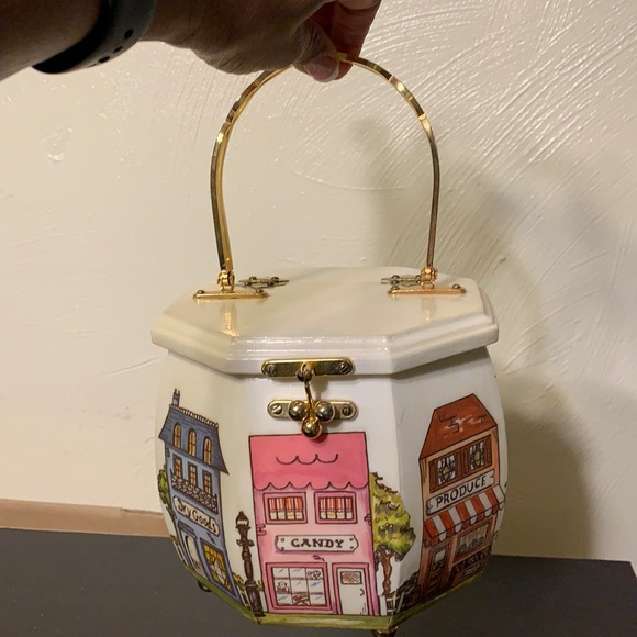 UnBranded Handbags - Vintage Wooden Purse Handbag